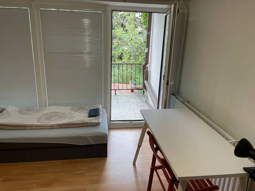 Bright Room with Terrace & Garden View – Near BVV Photo 1