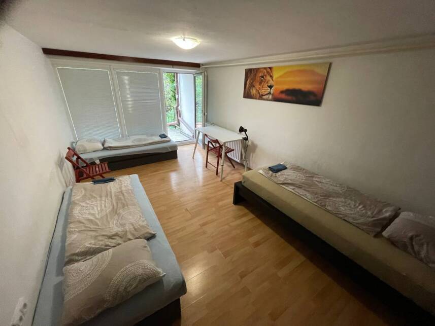 Bright Room with Terrace & Garden View – Near BVV Photo 4