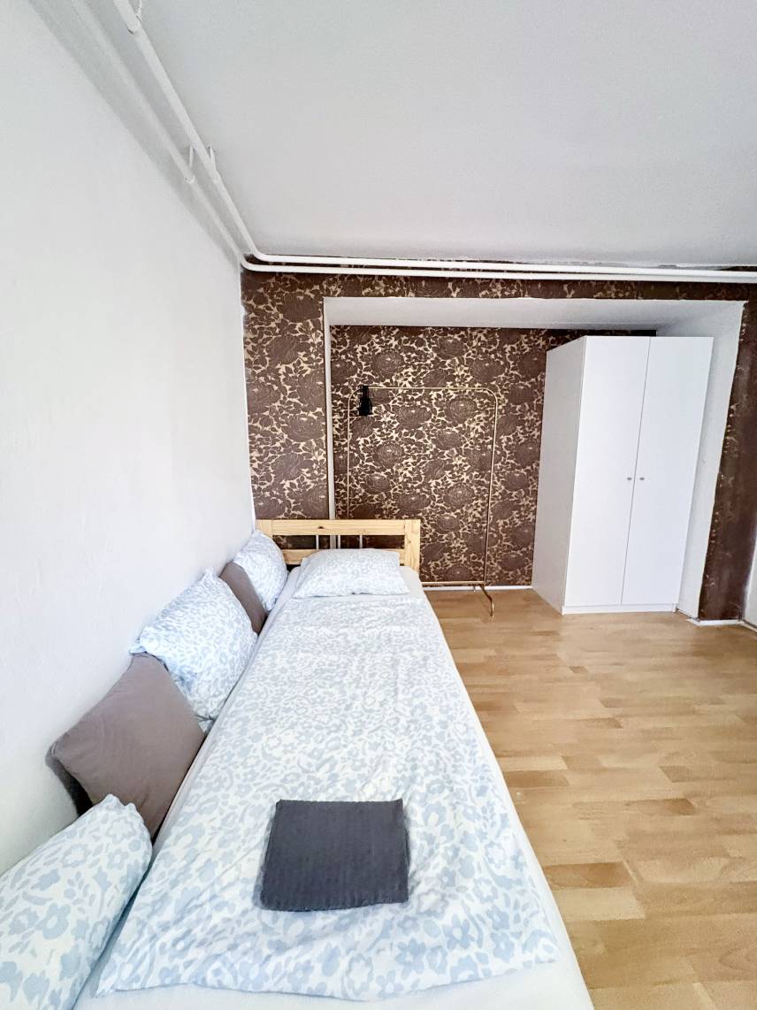 Světlý pokoj s terasou a výhledem do zeleně – kousek od BVV Photo 